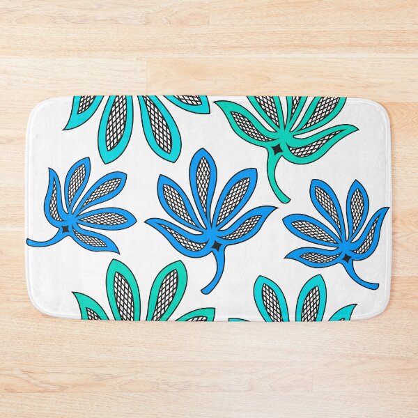 Item preview, multicolored green leaves texture designed and sold by CREATINERY.
