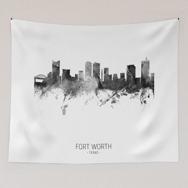 Item preview, Fort Worth Texas Skyline designed and sold by ArtPrints.