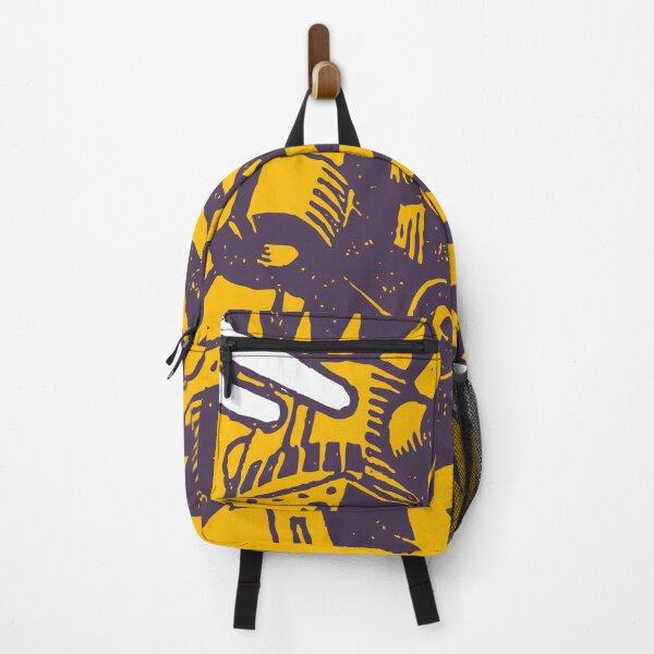 Purple Robot Backpack
