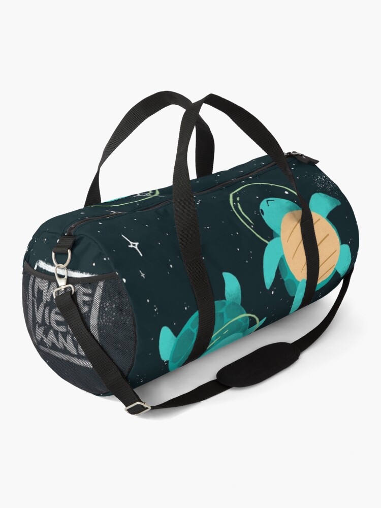 Thumbnail 2 of 3, Duffle Bag, Space Turtles designed and sold by Vierkant.