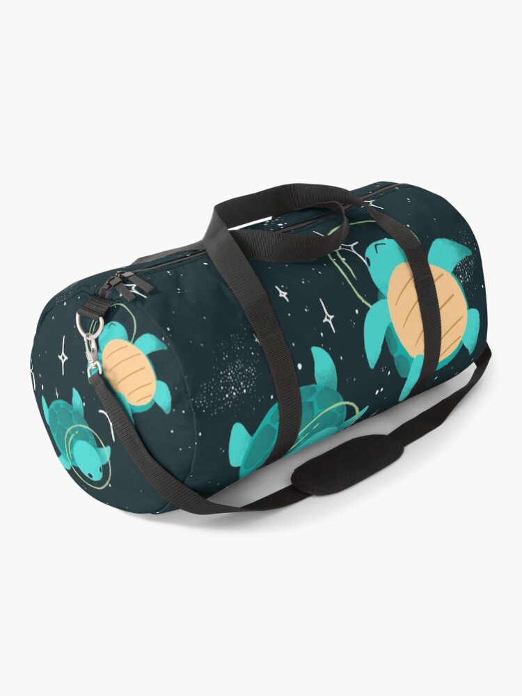 Thumbnail 1 of 3, Duffle Bag, Space Turtles designed and sold by Vierkant.