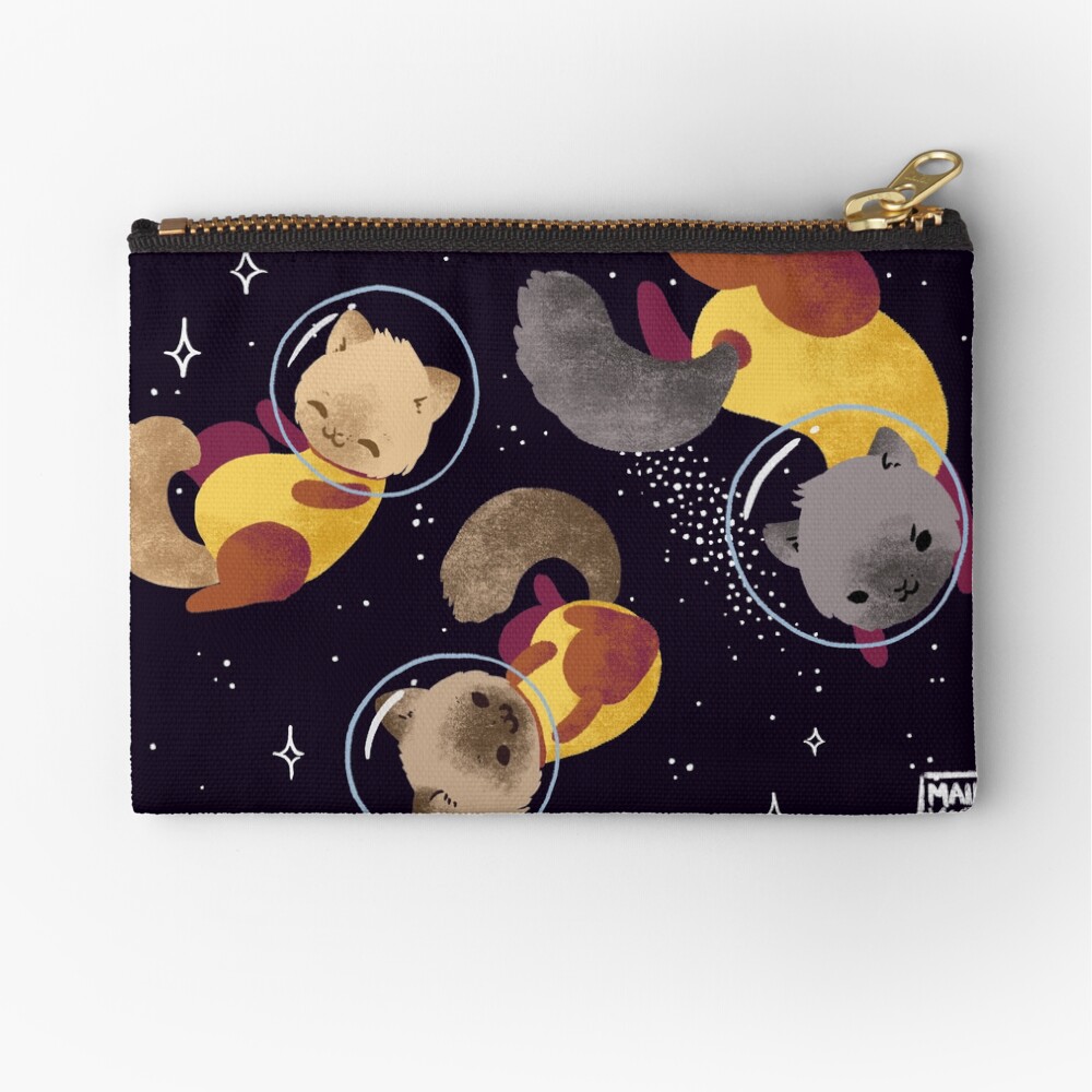 Space Cats Zipper Pouch