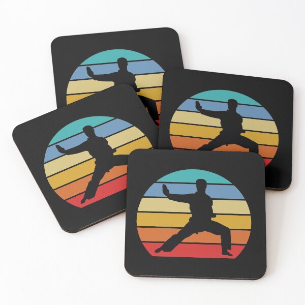 Item preview, Karate Martial Arts Kata Sunset Silhouette designed and sold by playloud.