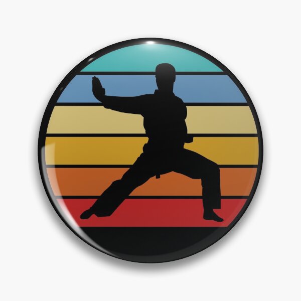 Item preview, Karate Martial Arts Kata Sunset Silhouette designed and sold by playloud.