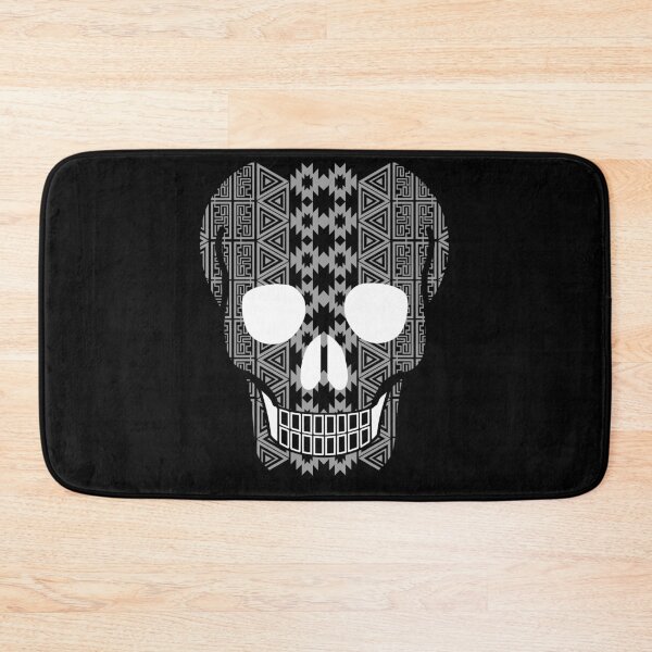 Item preview, Aztec Tribal Skull Design white designed and sold by Jake Purcell.