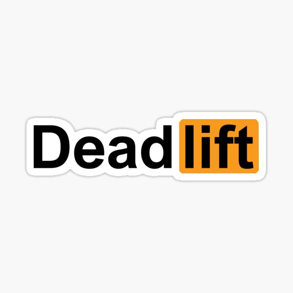 DEADLIFT Pegatina