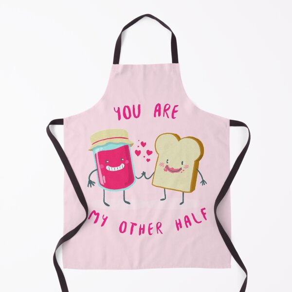 Item preview, Kawaii Cute Toast and Jam Couple "You are my other half" - Gift for partner designed and sold by TamGustam.