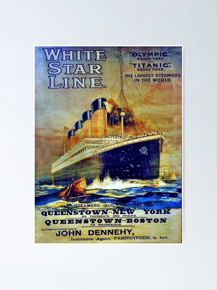 White Star Line Olympic Titanic