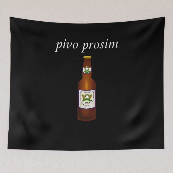 Item preview, Pivo Prosim Beer Please Language Prague Vacation T-Shirt designed and sold by frankheights.