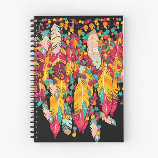 Item preview, Tribal Boho feathers / fondo Estilo - Multi-color designed and sold by Dead-Famous.