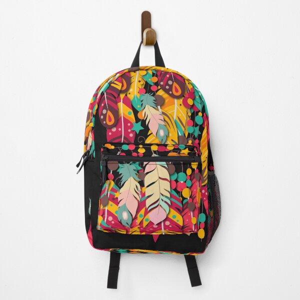 Item preview, Tribal Boho feathers / fondo Estilo - Multi-color designed and sold by Dead-Famous.