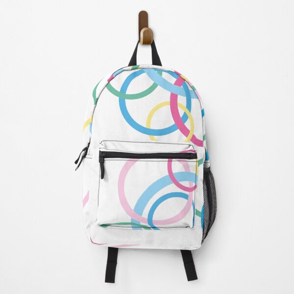 Item preview, abstract design multicolour circles designed and sold by CREATINERY.