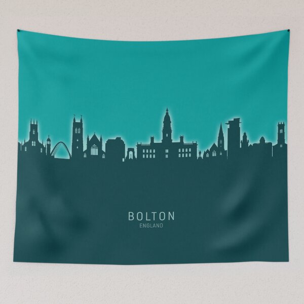 Item preview, Bolton England Skyline designed and sold by ArtPrints.