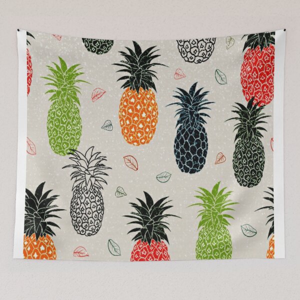 Item preview, Colorful Pineapple Storm  designed and sold by AYACHI90.