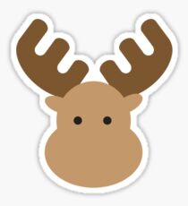 Moose Sticker