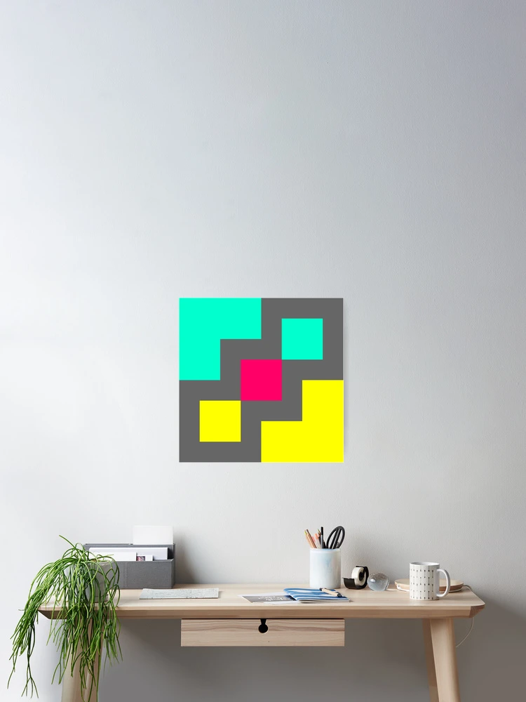 Thumbnail 2 of 3, Poster, Geometric Pattern Design 05 designed and sold by Patternsdesign.