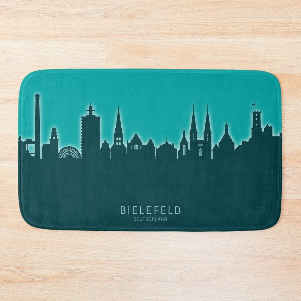 Item preview, Bielefeld Germany Skyline designed and sold by ArtPrints.