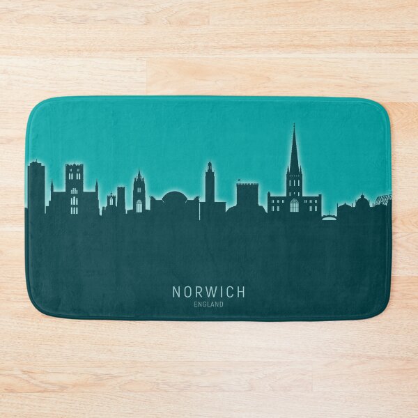 Item preview, Norwich England Skyline designed and sold by ArtPrints.