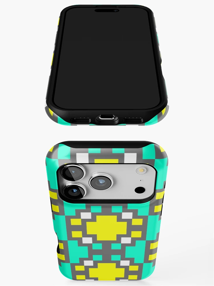 Thumbnail 3 of 4, iPhone Case, Geometric Pattern Design 06 designed and sold by Patternsdesign.
