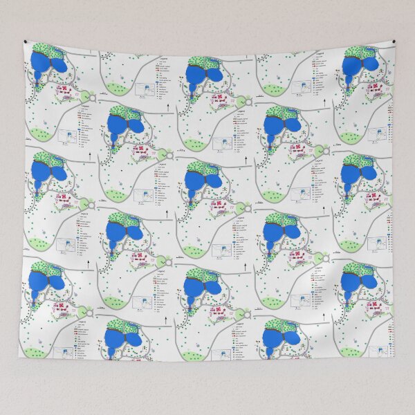 Item preview, Map of McAlpin Reserve in Ringwood North designed and sold by HaniaAnia.