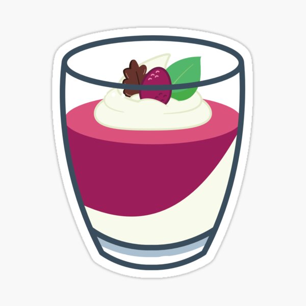 Raspberry Mousse Sticker
