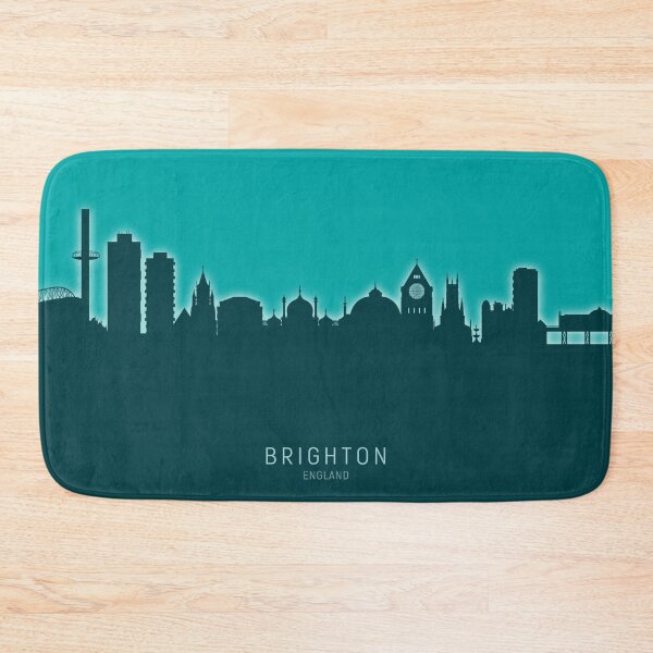 Item preview, Brighton England Skyline designed and sold by ArtPrints.