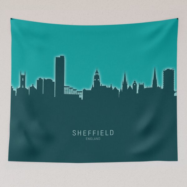 Item preview, Sheffield England Skyline designed and sold by ArtPrints.
