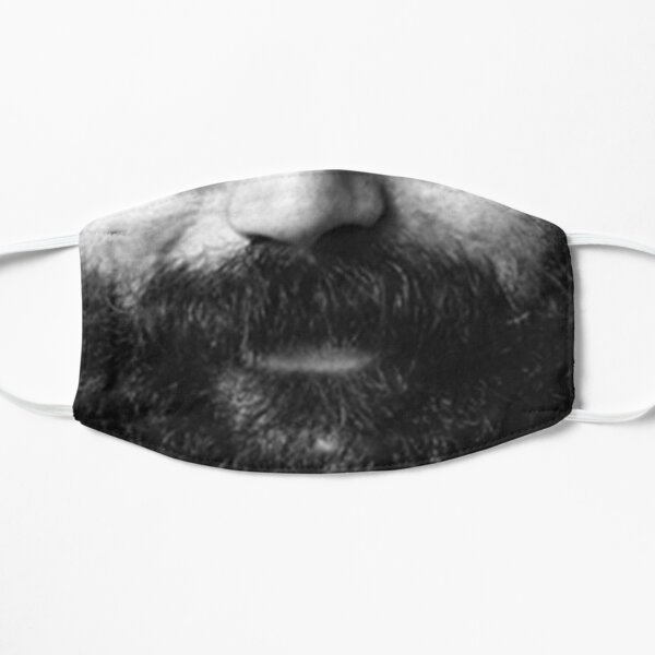 Jerry Garcia Face Face Mask Flat Mask