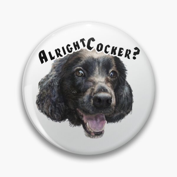 Item preview, Alright Cocker? designed and sold by Elspeth Rose Design.
