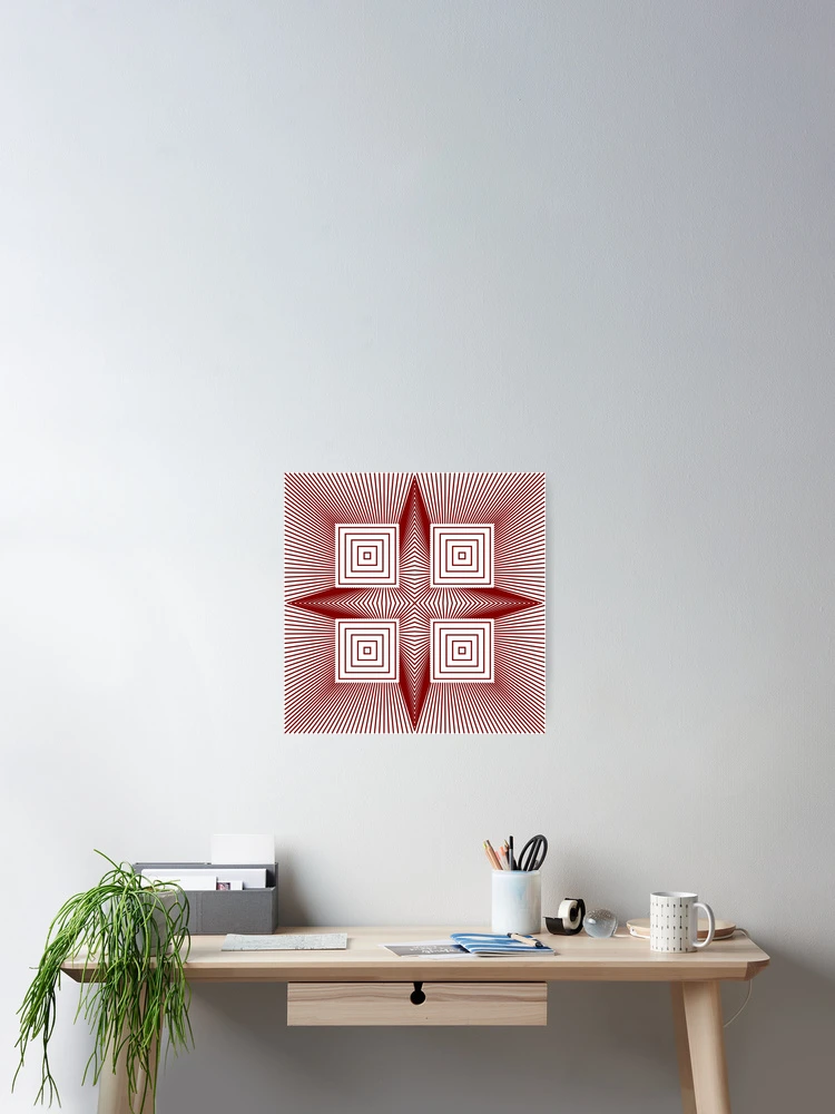 Thumbnail 2 of 3, Poster, Geometric Pattern Design 07 designed and sold by Patternsdesign.