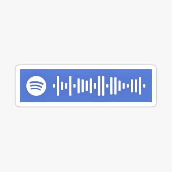 After The Storm Spotify Scan Sticker