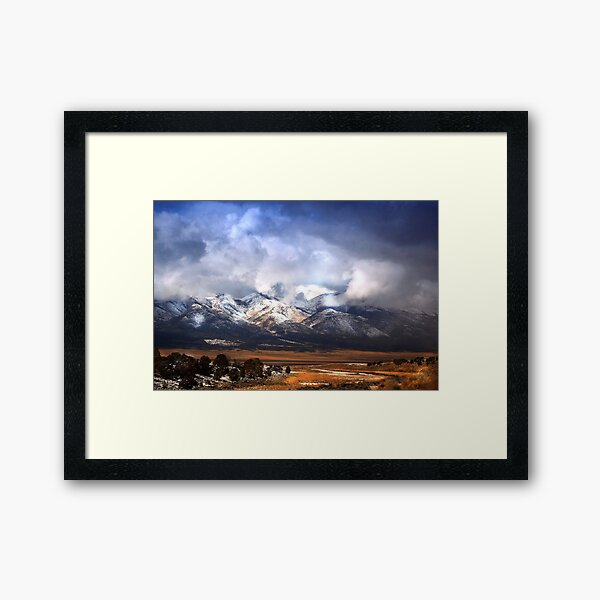 Ward Mountain Framed Art Print