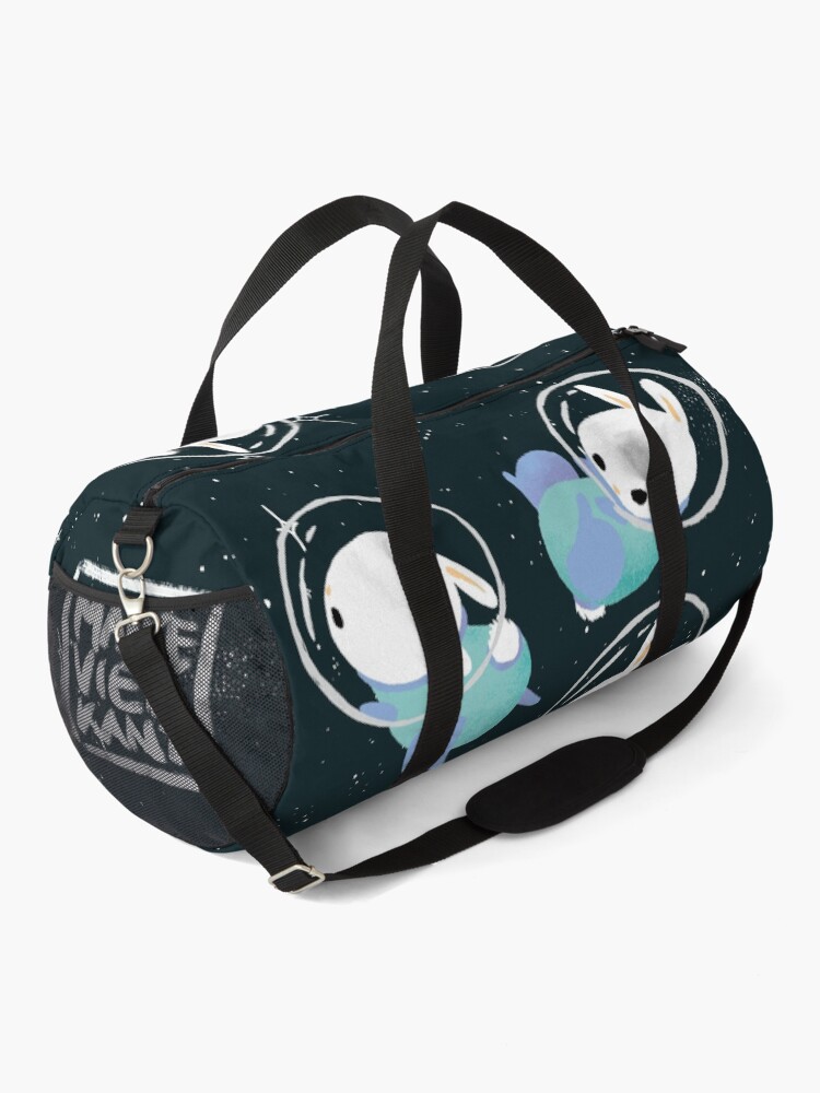 Alternate view of Space Bunnies Duffle Bag