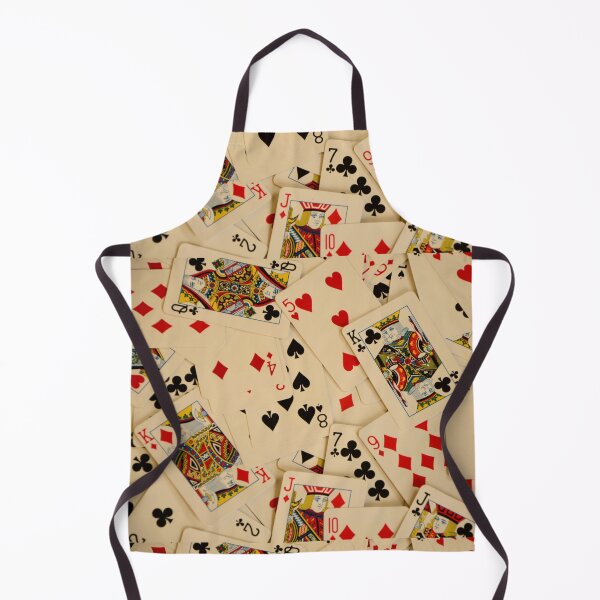 Item preview, Scattered Pack of Playing Cards Hearts Clubs Diamonds Spades Pattern designed and sold by HotHibiscus.