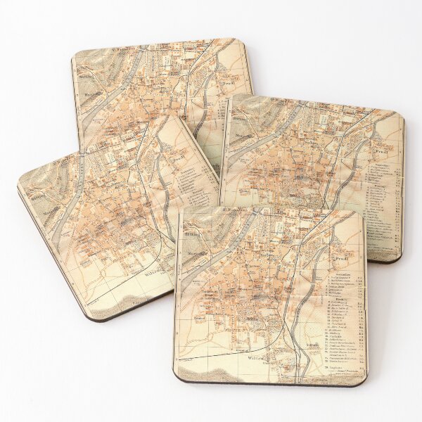 Item preview, Vintage Innsbruck Austria Map (1922) designed and sold by BravuraMedia.