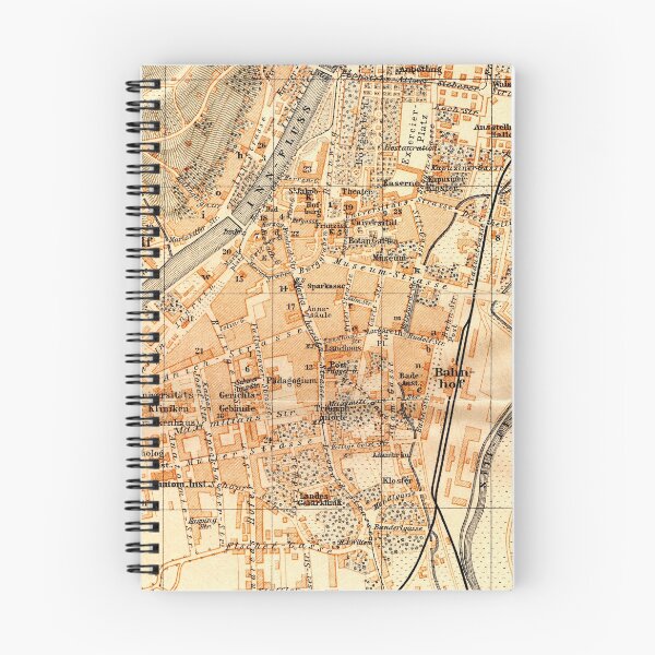 Item preview, Vintage Innsbruck Austria Map (1922) designed and sold by BravuraMedia.