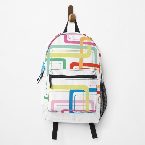 Item preview, abstract design multicolour rectangles designed and sold by CREATINERY.