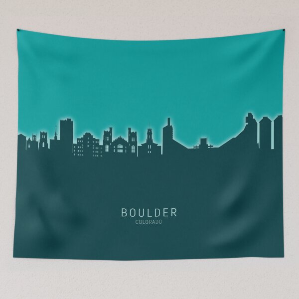 Item preview, Boulder Colorado Skyline designed and sold by ArtPrints.