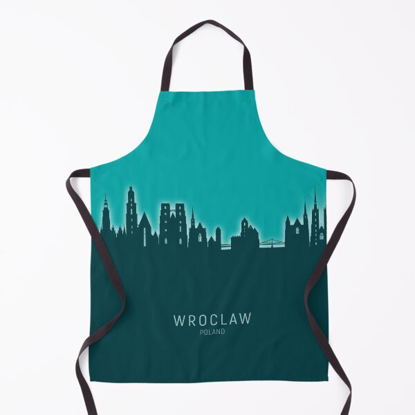 Item preview, Wroclaw Poland Skyline designed and sold by ArtPrints.