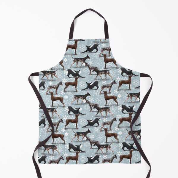 Item preview, The Christmas Peruvian Hairless Dog designed and sold by Elspeth Rose Design.