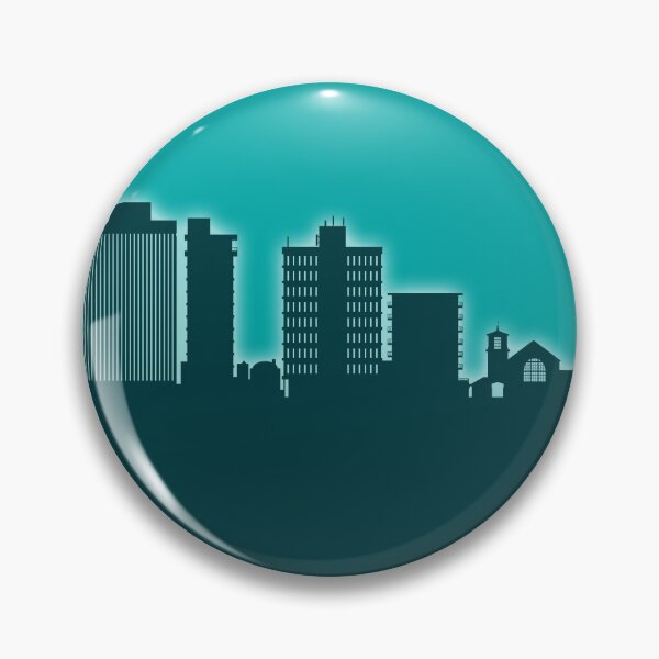 Item preview, San Mateo California Skyline designed and sold by ArtPrints.