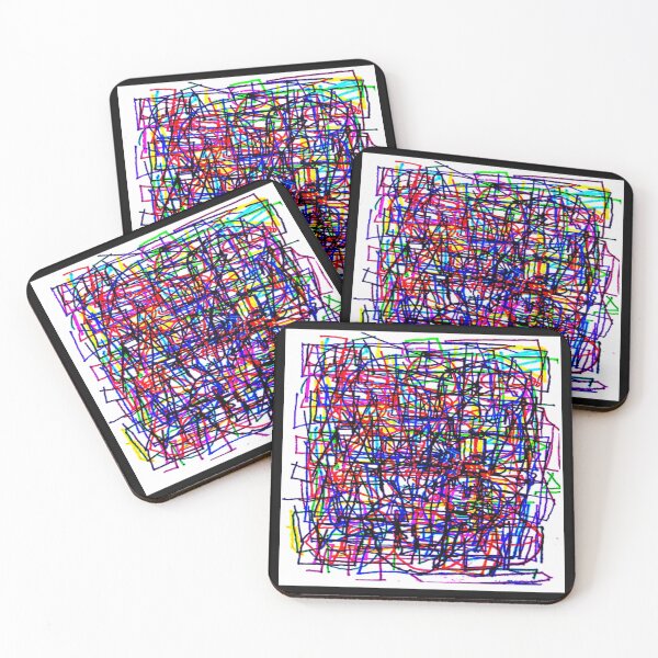 Item preview, We Live In A Tangled World Of Colors designed and sold by Mark Jesus-Allen.