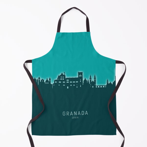 Item preview, Granada Spain Skyline designed and sold by ArtPrints.