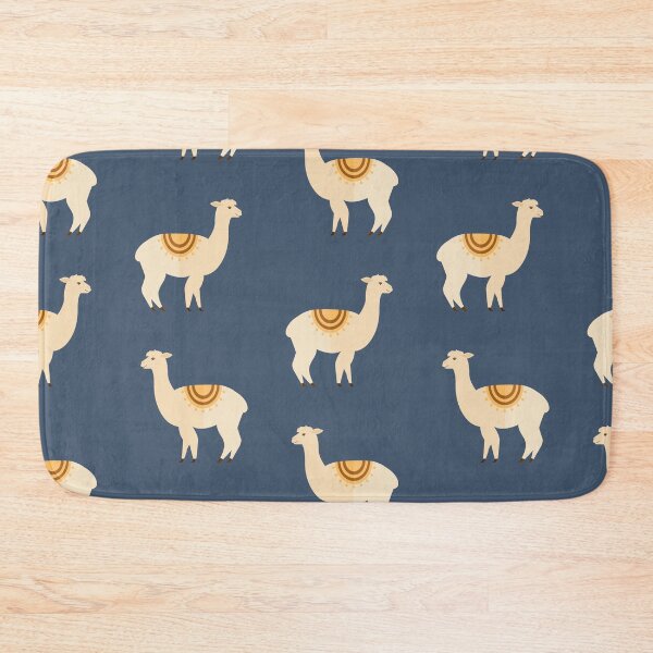 Item preview, Alpacas on blue designed and sold by reneesillus.