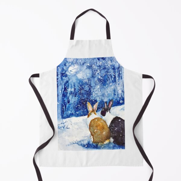 Item preview, Christmas Dutch Bunnies in the Snow designed and sold by Double Dutch Designs.