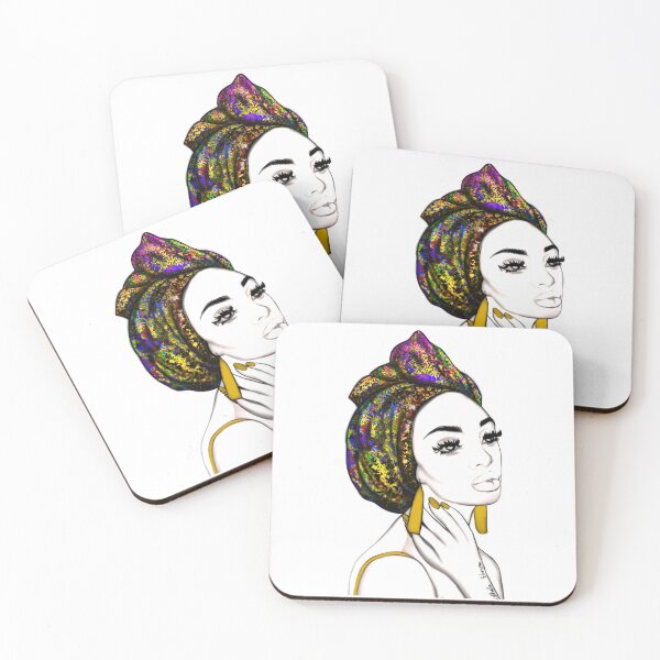 Item preview, African Woman with headwrap designed and sold by NoraciousEmpire.