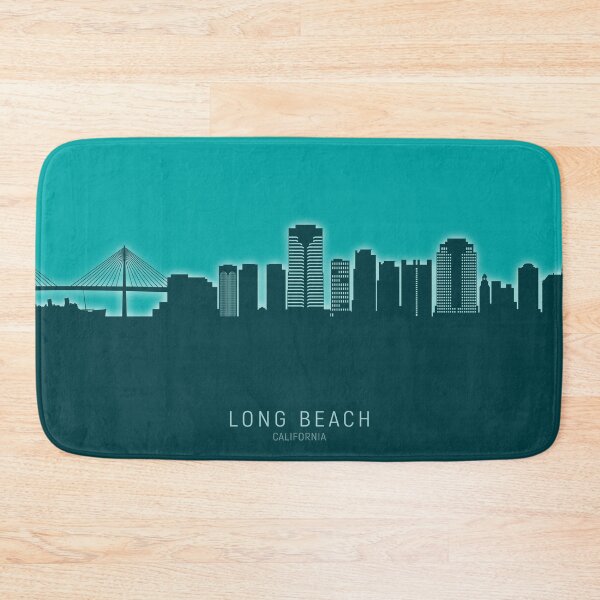 Item preview, Long Beach California Skyline designed and sold by ArtPrints.