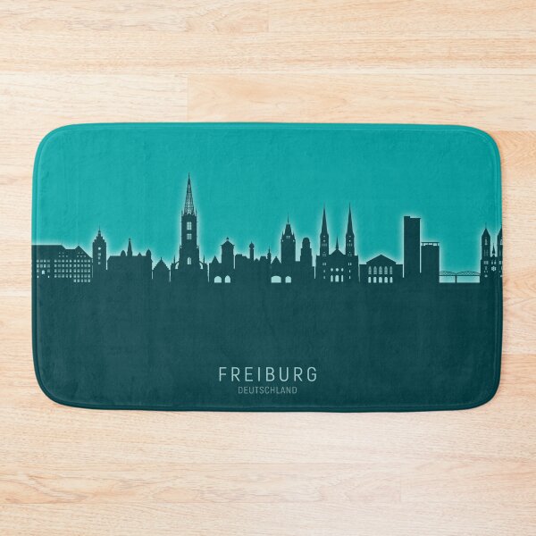 Item preview, Freiburg Germany Skyline designed and sold by ArtPrints.