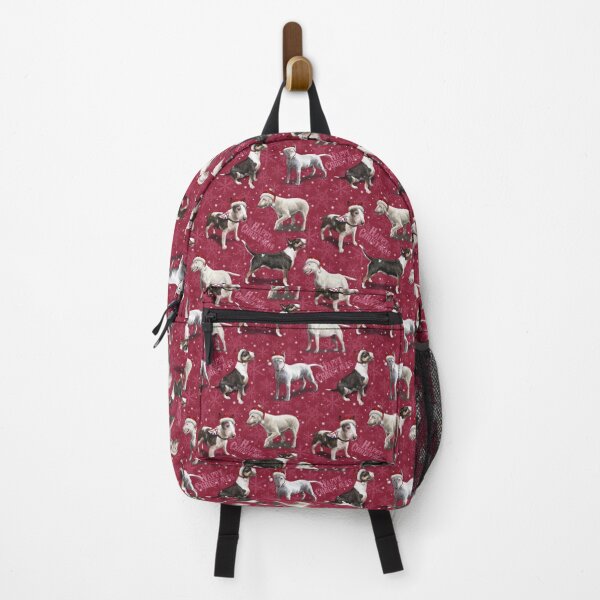 Item preview, The Christmas English Bull Terrier designed and sold by Elspeth Rose Design.
