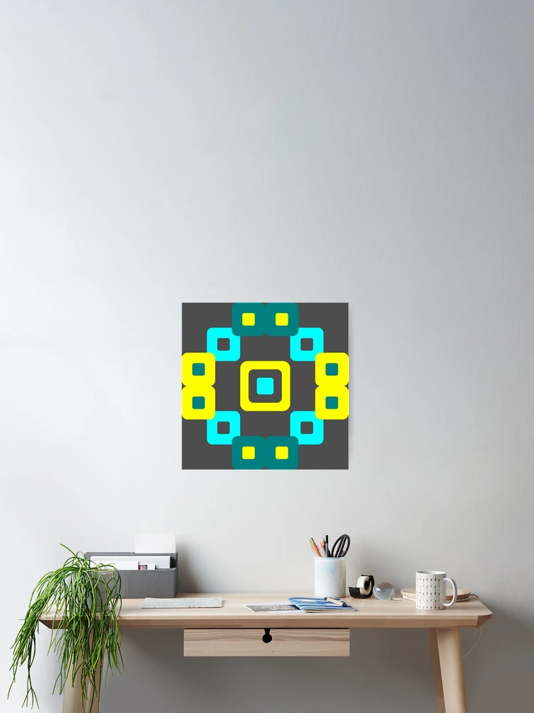 Thumbnail 2 of 3, Poster, Geometric Pattern Design 09 designed and sold by Patternsdesign.